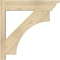 Ekena Millwork Westlake Rough Sawn Traditional Outlooker, Douglas Fir, 6"W x 24"D x 24"H OUT06X24X24WTL01RDF - alternate 2